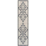 Ashkii Minimalist Medallion Machine-washable Area Rug