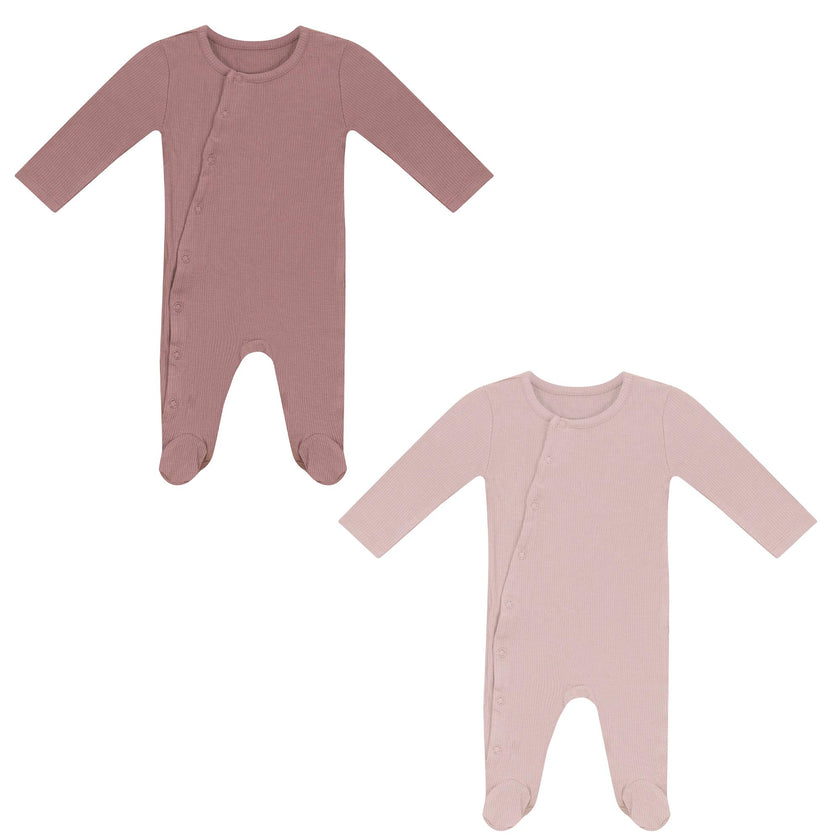 Assorted Ribbed Button Front Romper