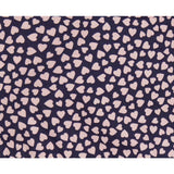 Quinn Girls Mini Hearts Print Ruffle Front Dress, Pink