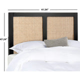 Vienna Cane Headboard, Black