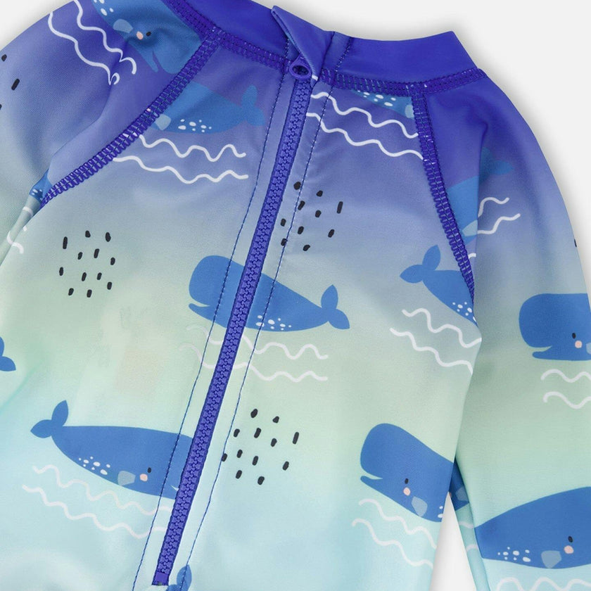 Baby And Toddler One-Piece Long Sleeve Rashguard