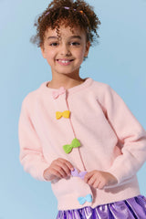 Rainbow Button Cardigan