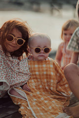 Classic | Sustainable Sunglasses | Plant-Based Bendable Polarized - Baby | 0-2 Y | Buckwheat