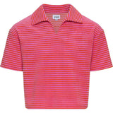 Pierce Top Pink/Orange French Terry
