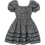 Mini Brooklyn Dress in Navy Dainty Floral