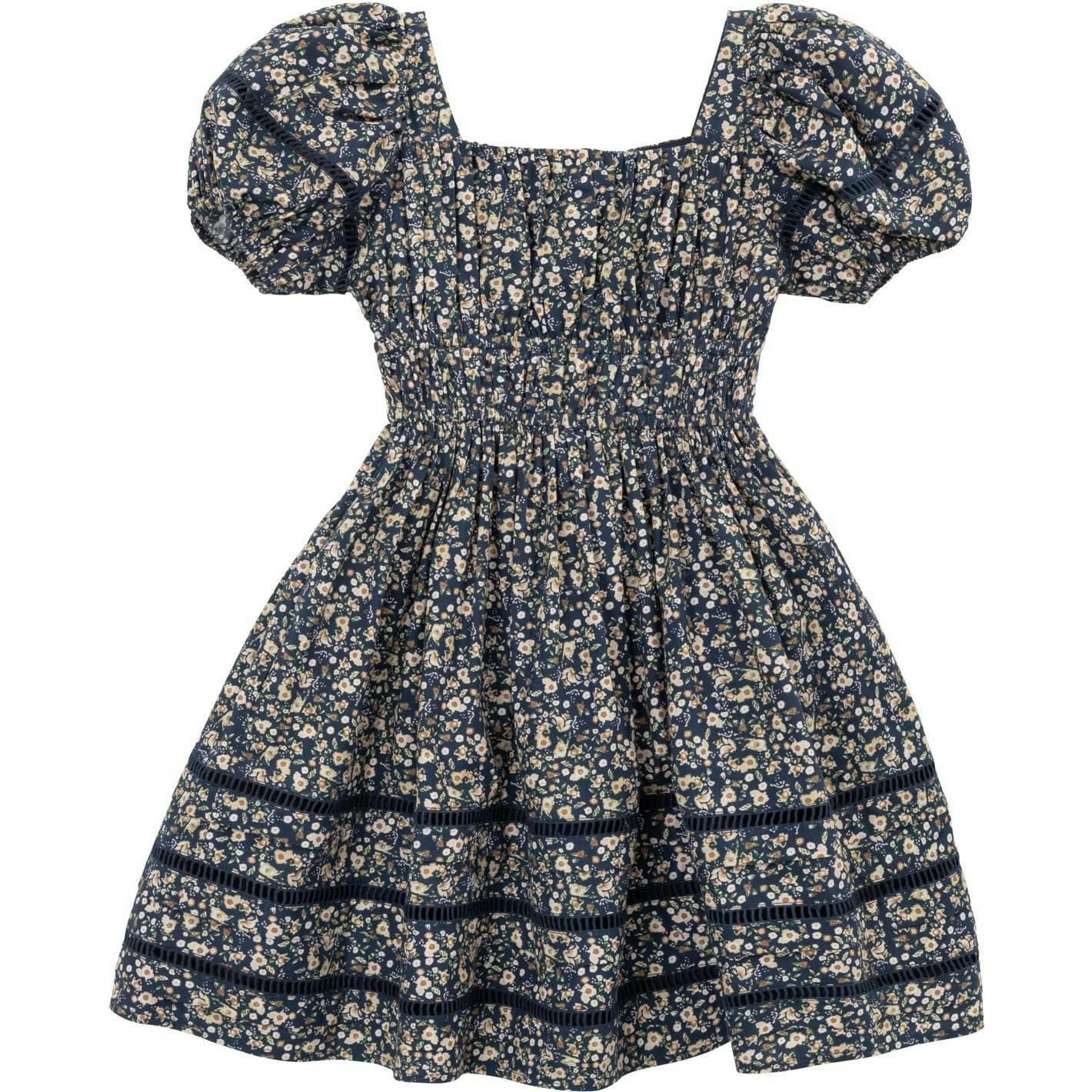 Mini Brooklyn Dress in Navy Dainty Floral