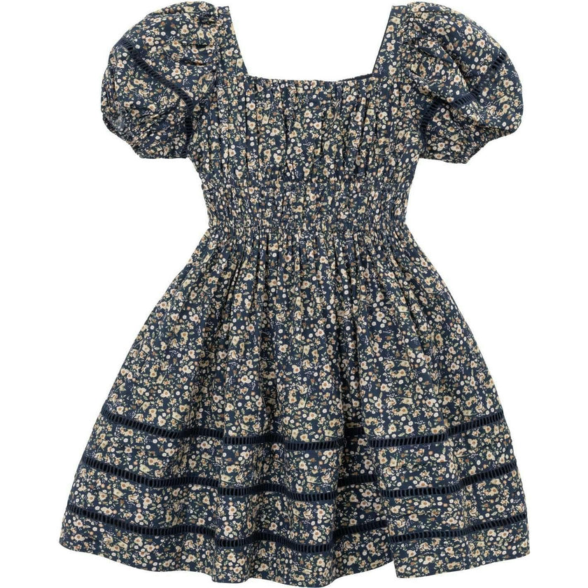 Mini Brooklyn Dress in Navy Dainty Floral