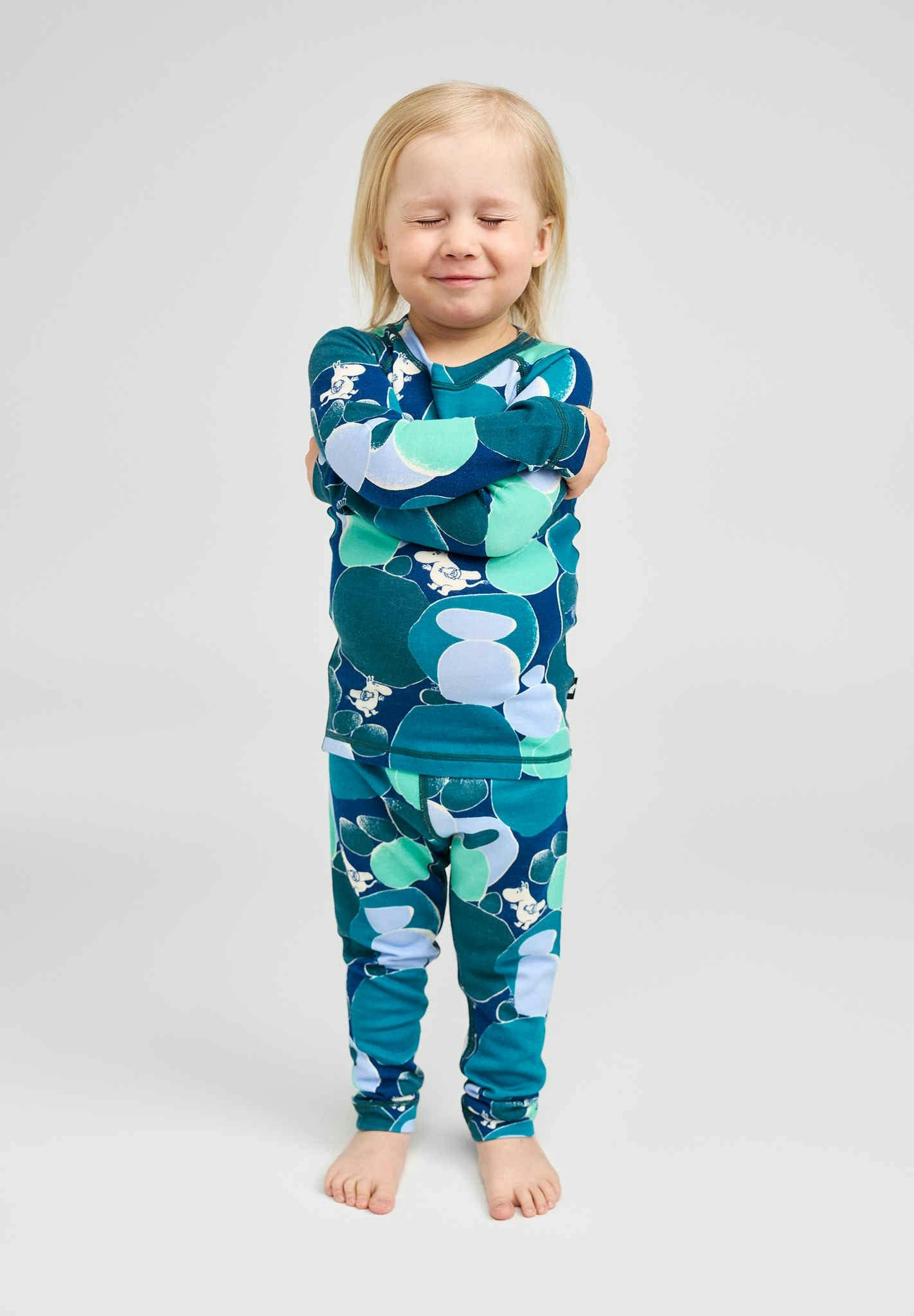 Moomin Trivsam - Toddler Merino Wool & Lyocell Base Layer Set