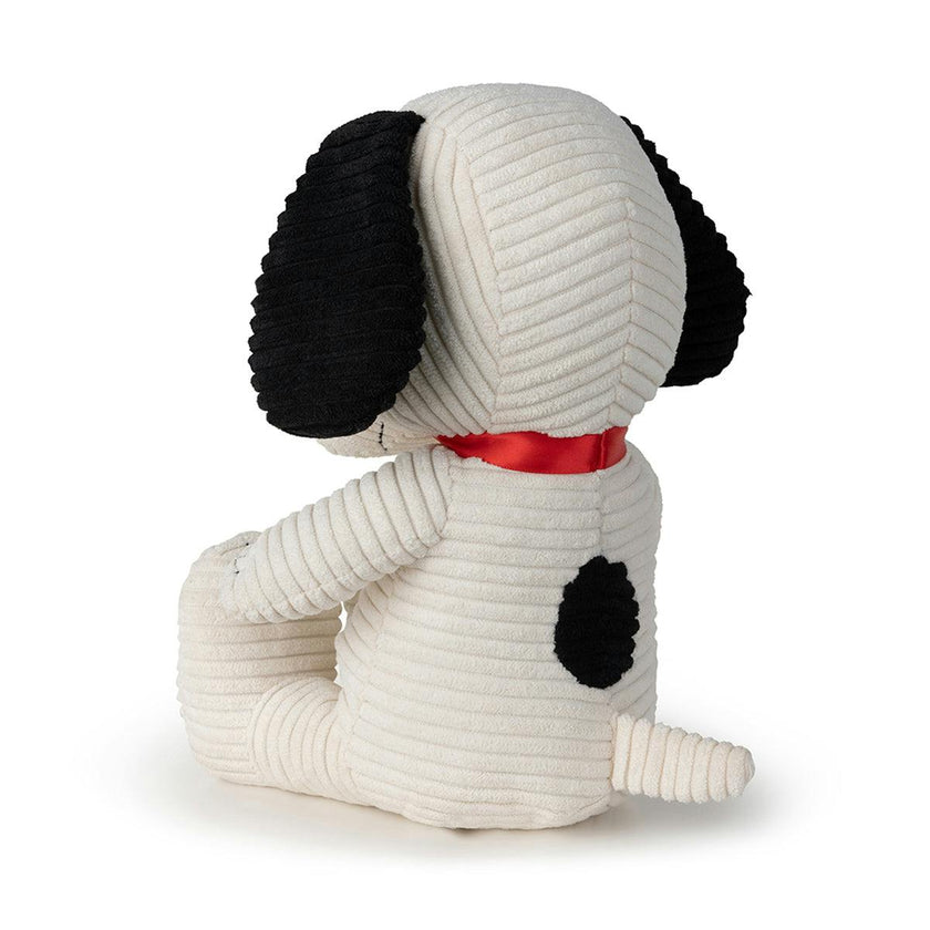 Plush Peanuts Snoopy Corduroy Cream In Giftbox 11"