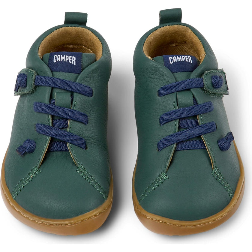 Peu Cami Hook-N-Loop Closure Leather Shoes