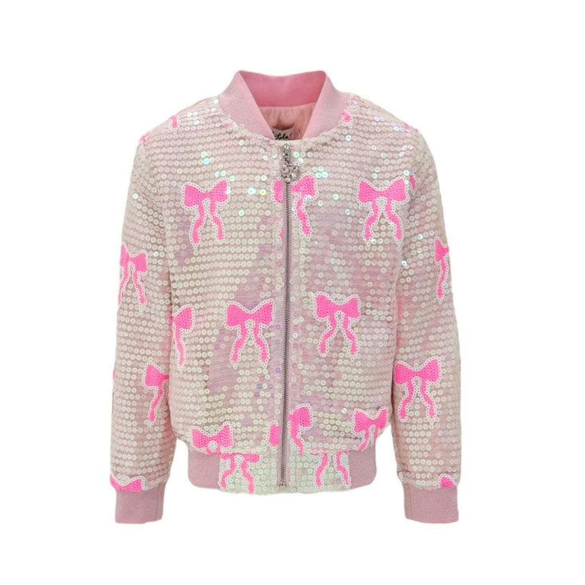 Sequin Bow Bomber