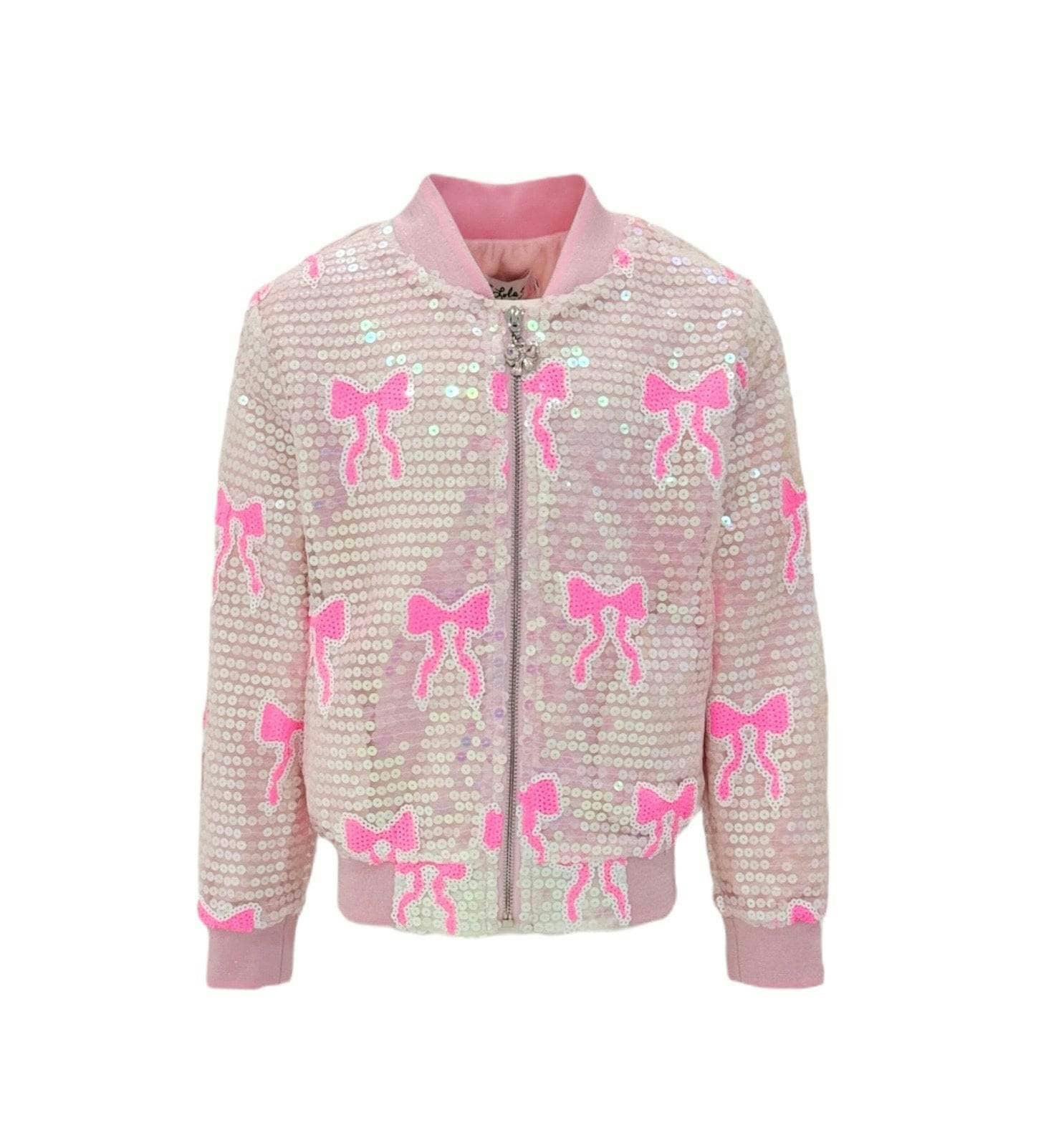 Sequin Bow Bomber