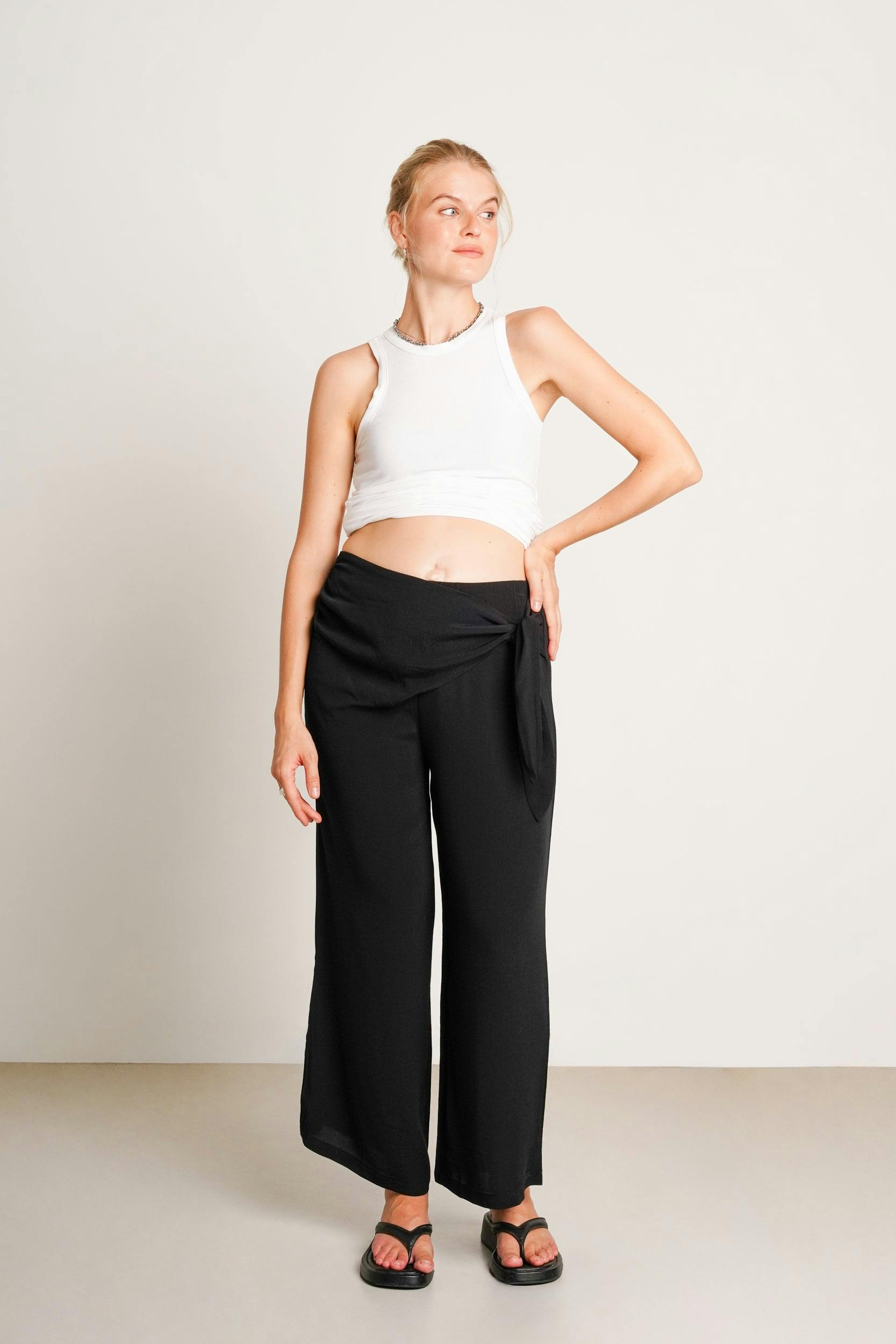 Easy Wrap Maternity Pant