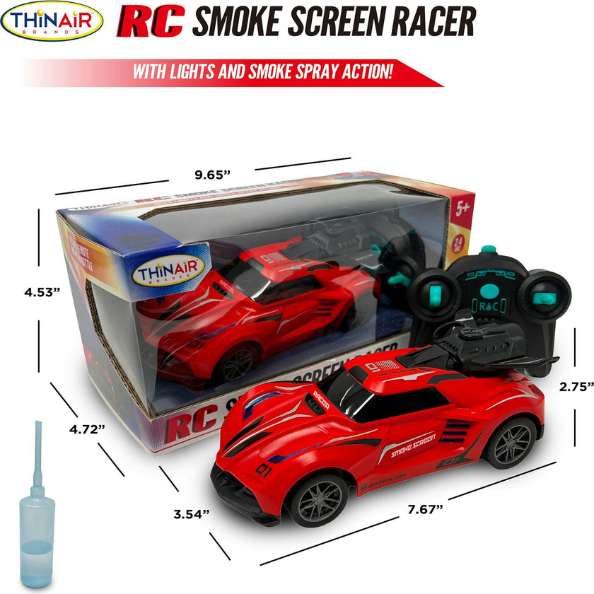 Hyper Drive: RC Smoke Screen Racer - Red