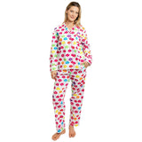 Women's Drawbertson Drippy Lips Long PJ Set