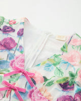Rachelle Embroidered Mini Dress