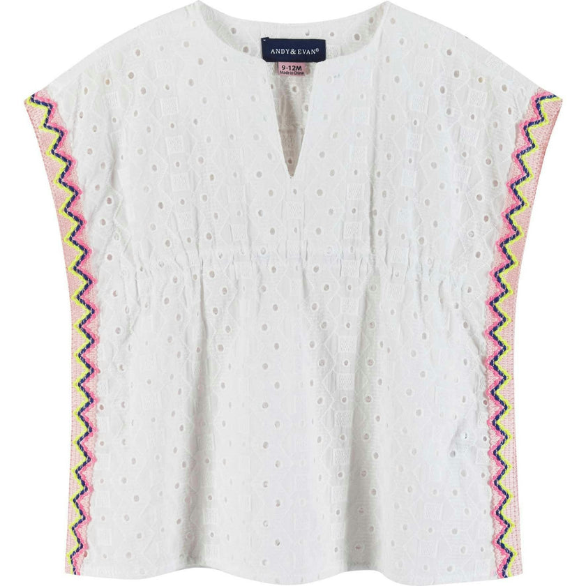 Eyelet Swim Cover-Up