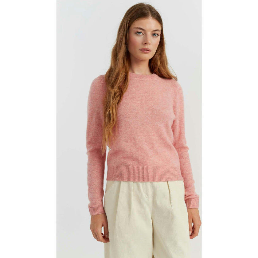 Cloud Cashmere Cropped Sweater
