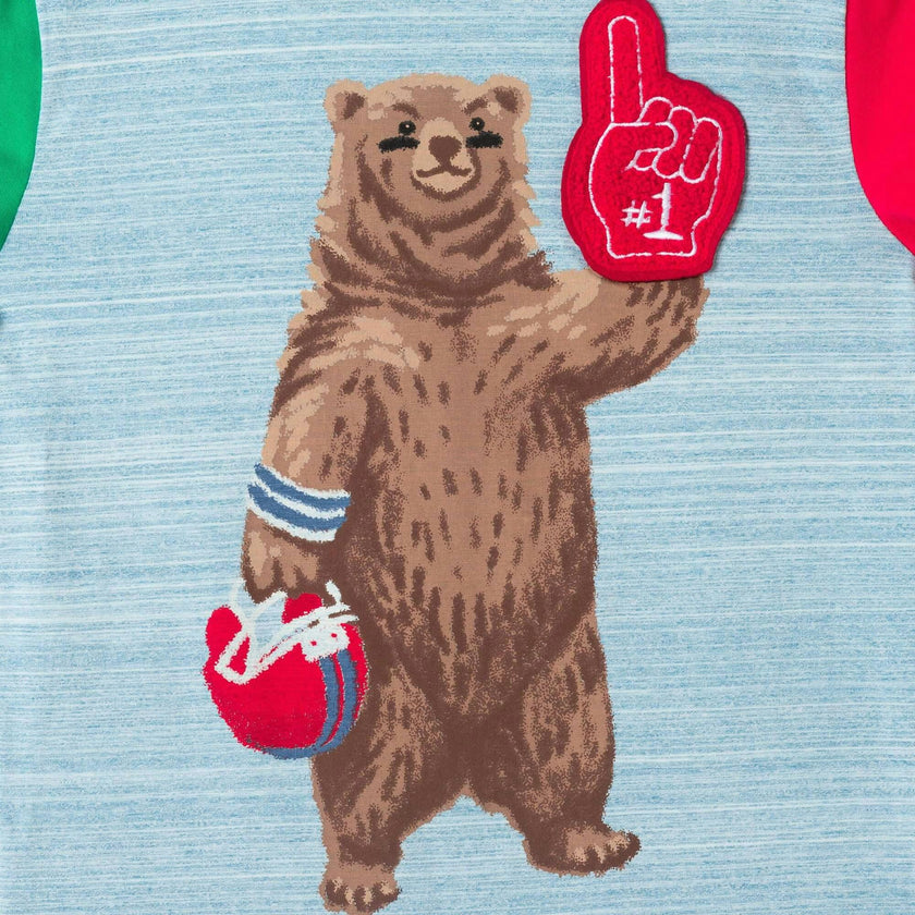 Kids Color Blocked Graphic Tee