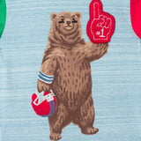 Kids Color Blocked Graphic Tee