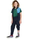 Step bio-fleece pants "Galaxy"