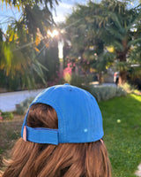 Moody Mochi Cap Blue & Dark Purple