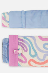 Two Piece Discover Snowsuit Multicolored Line Print