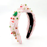Santa Stripe Headband