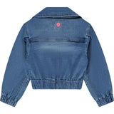 Modern Cinched Waist Denim Jacket