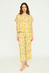 Pajama Pant Set in Canary