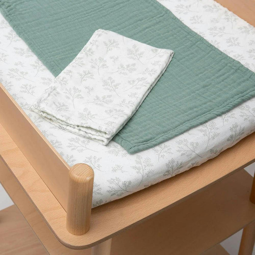 PAGO changing Mat Cover and 2 Swaddles