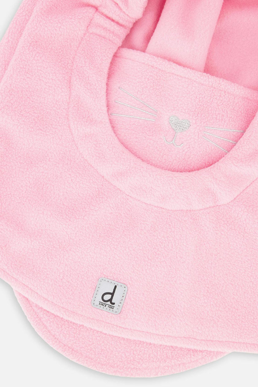 Oversized Polar Balaclava For Ski Helmet Pink