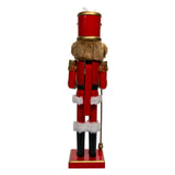 Kurt Adler 15-Inch Teddy Bear Soldier Nutcracker