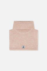 Knit Turtle Neckwarmer Pale Dusty Pink