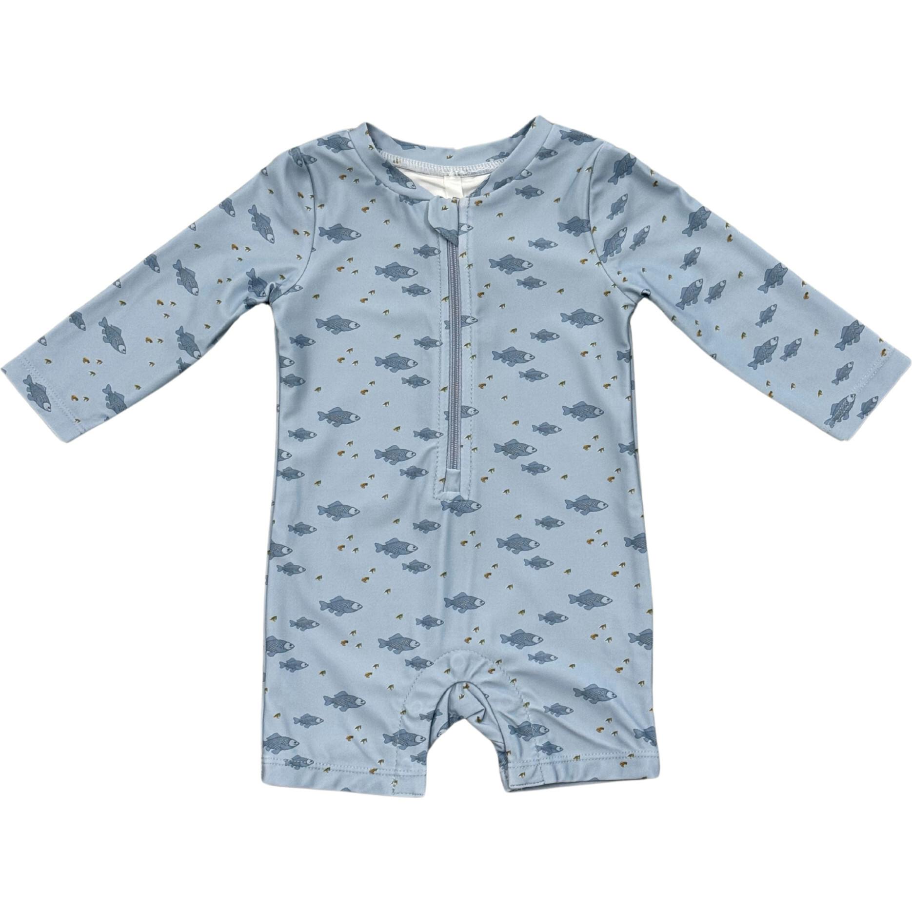Baby One-Piece Rash Guard Swimsuit