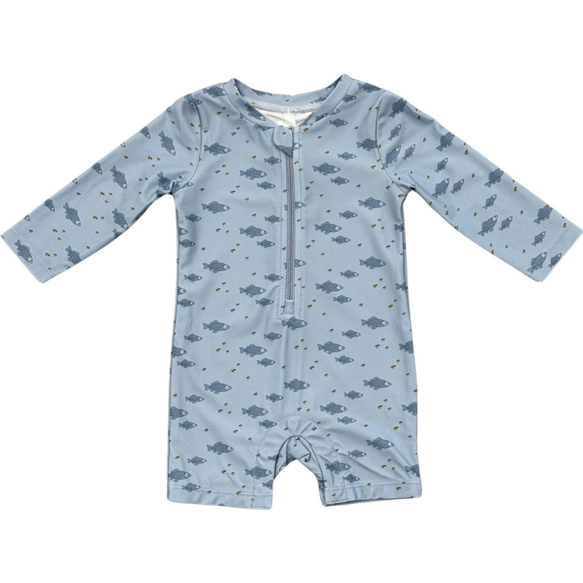 Baby One-Piece Rash Guard Swimsuit
