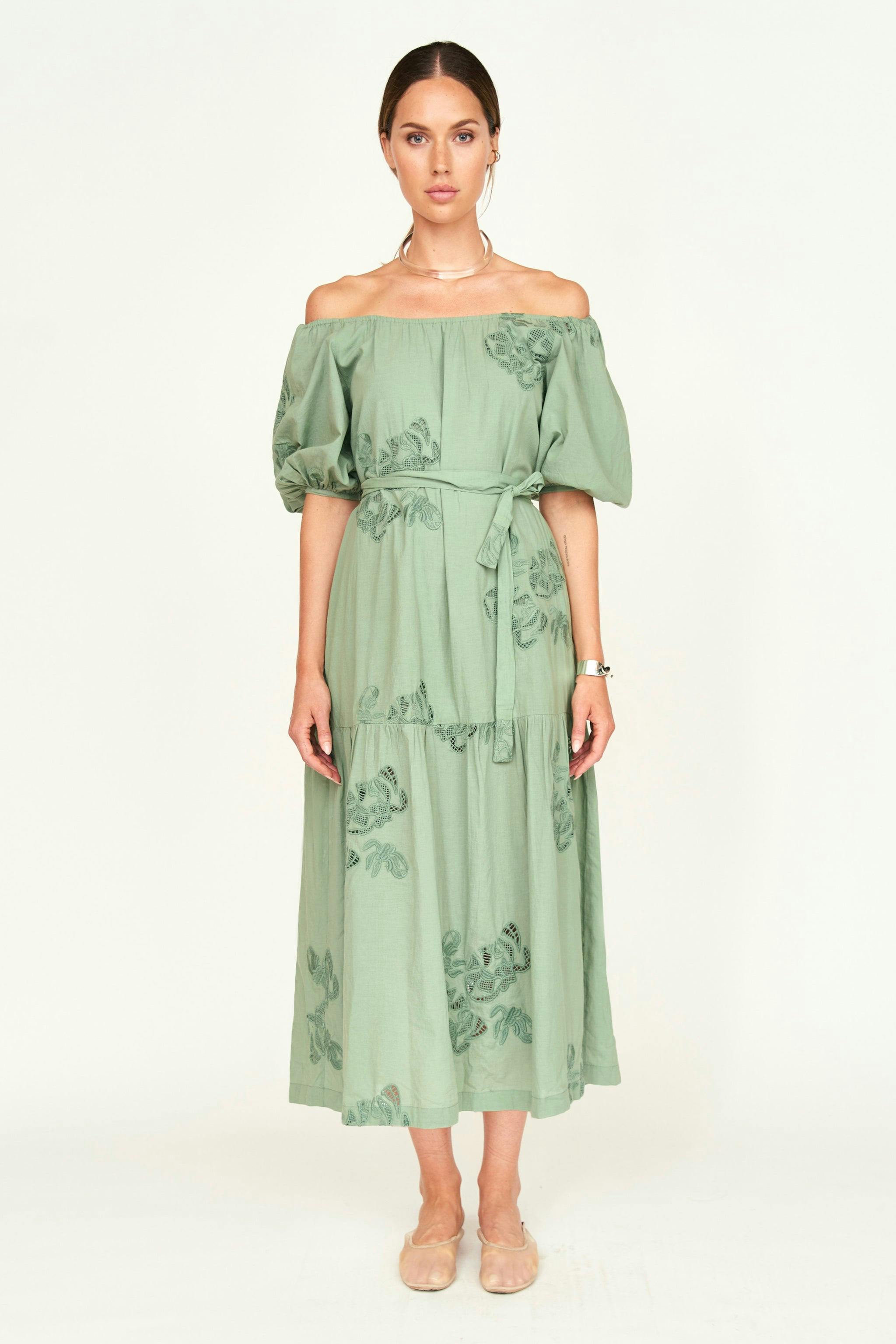 Capri Dress in Mint