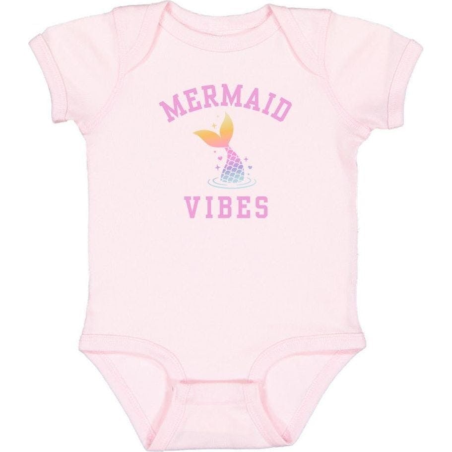 Mermaid Vibes Short Sleeve Bodysuit