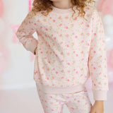 Pink Rose Sweatshirt