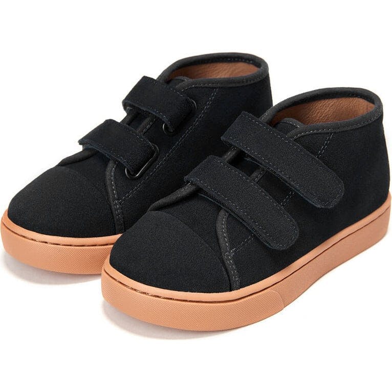 Robby Suede 2-Velcro Strap High Sneakers