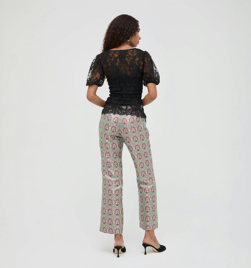The Dalia Nap Top -  Black