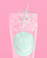 Smiley Sippers - 16 pouches + straws