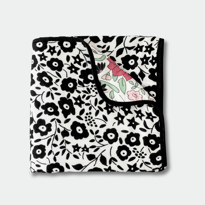 ETTA LOVES x LIBERTY – Sensory Muslin Blanket - Reversible