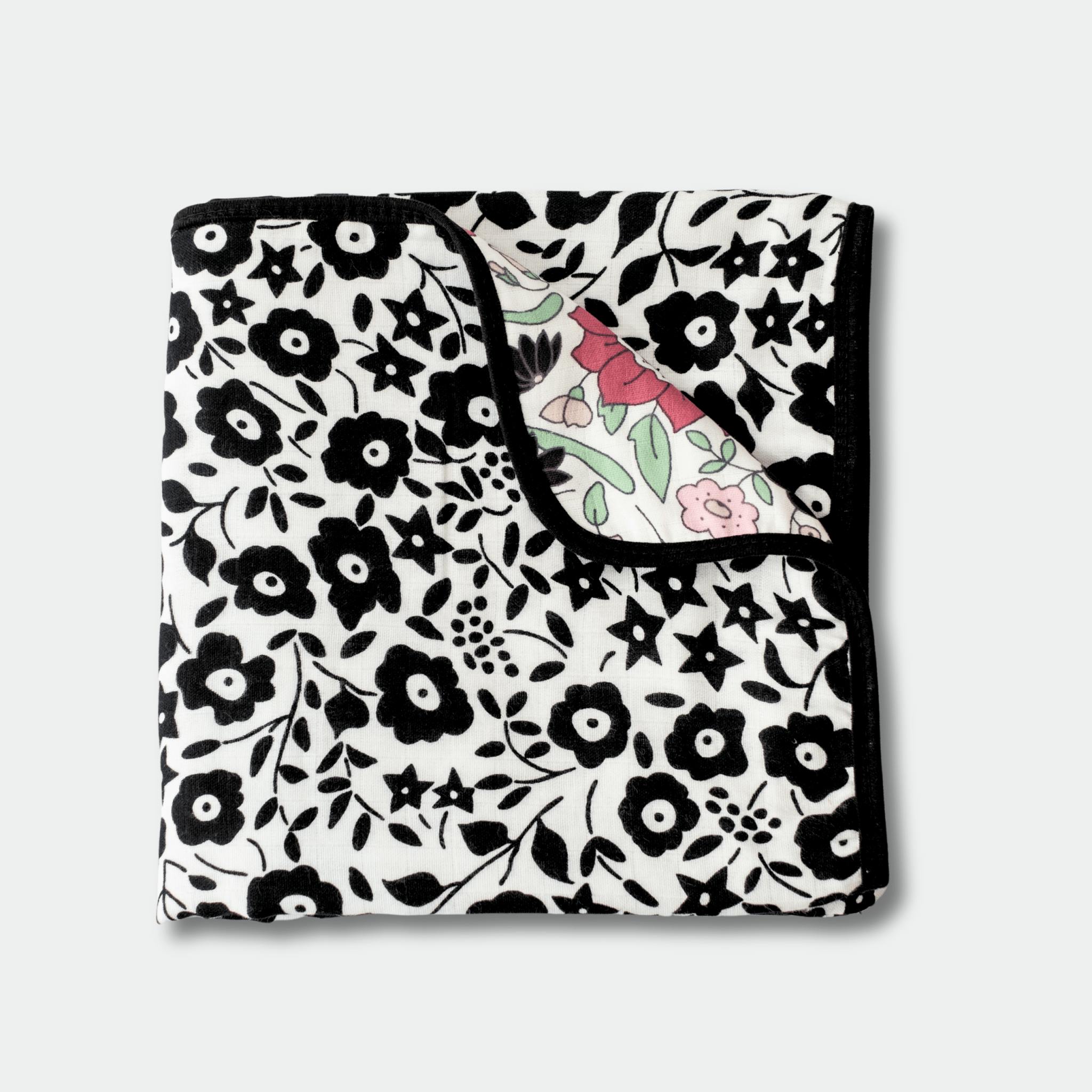 ETTA LOVES x LIBERTY – Sensory Muslin Blanket - Reversible