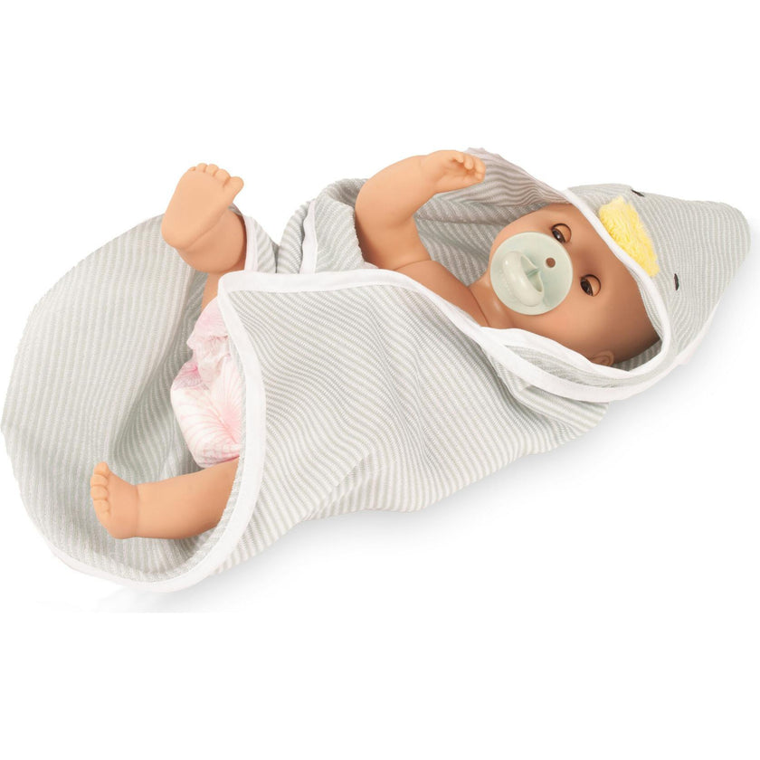 Gotz Sleepy Aquini Girl Little Duck Set 13.0" Soft Bath Doll Set