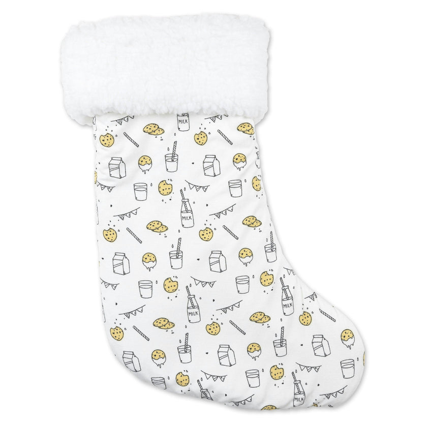 Milk & Cookies Bamboo Sherpa Stocking