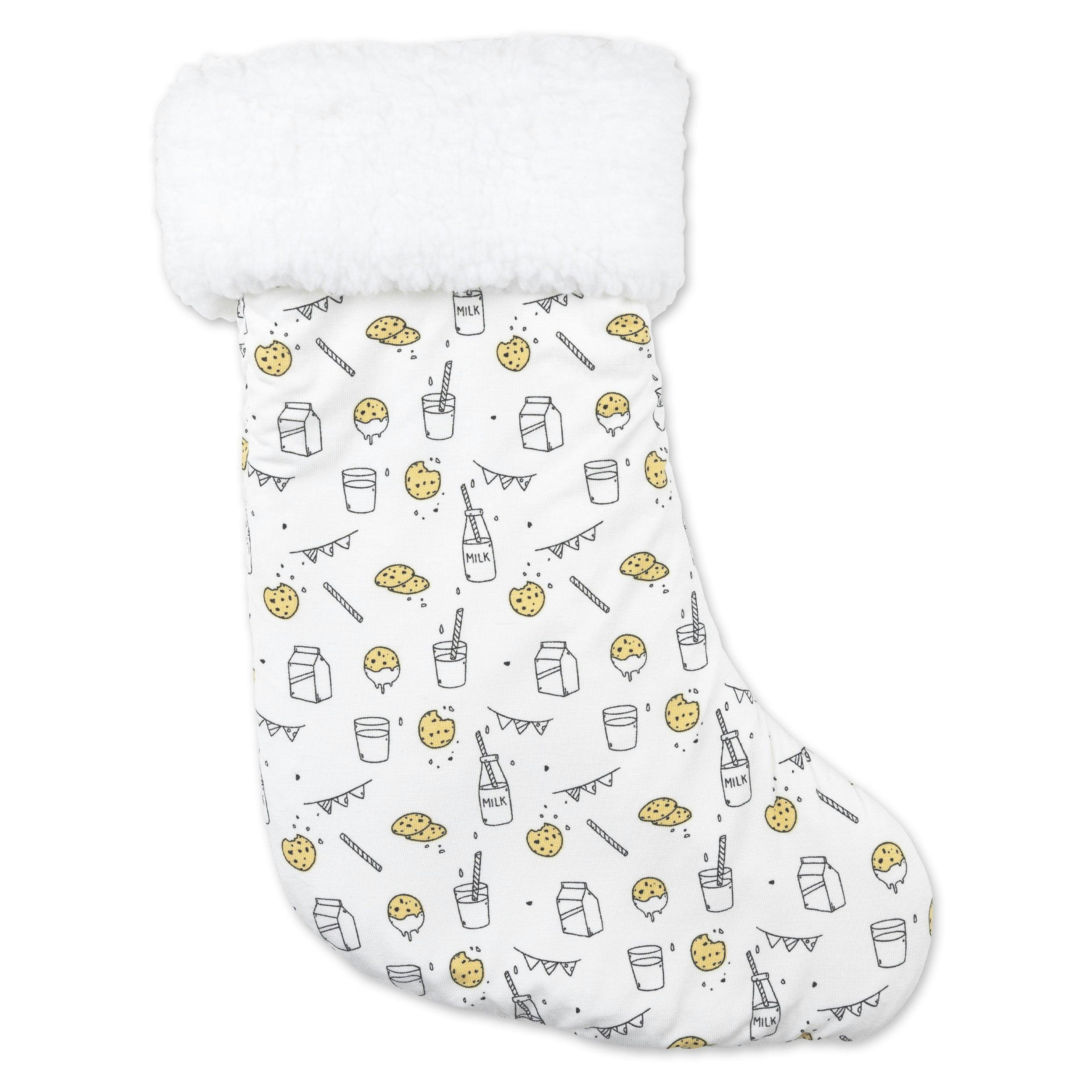 Milk & Cookies Bamboo Sherpa Stocking