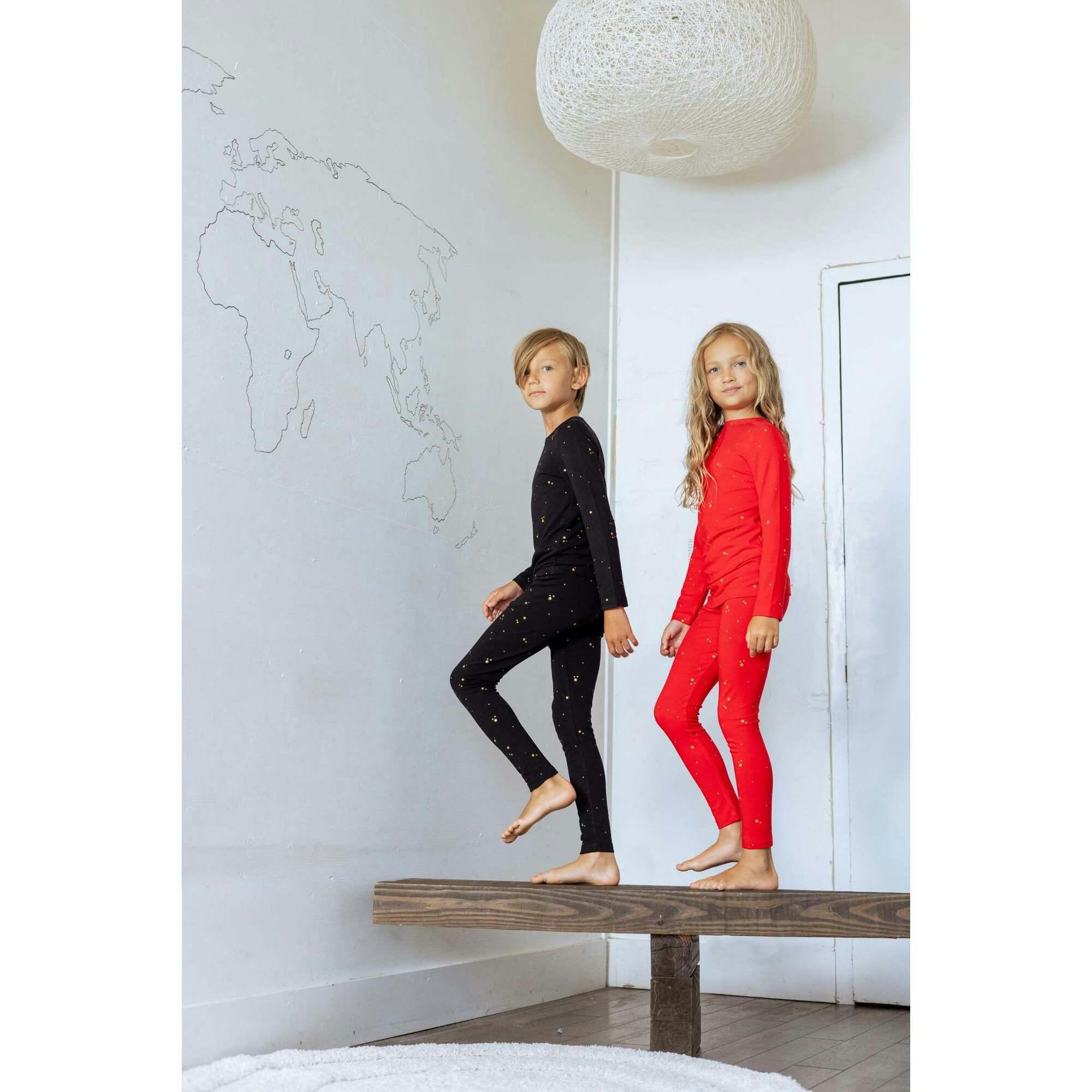Bamboo Star Print Loungewear Set