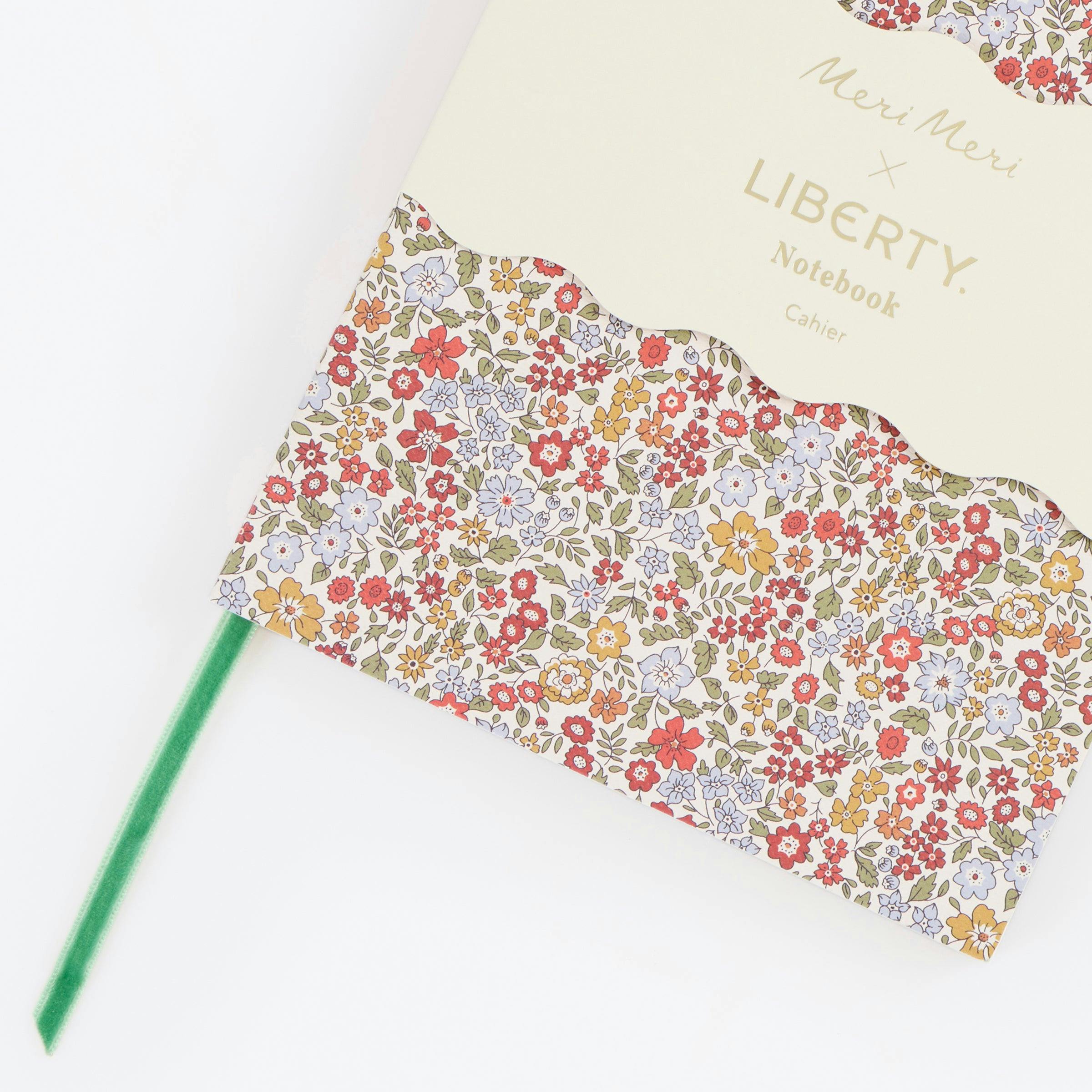 Meri Meri x Liberty Sweet Meadow Softcover Notebook