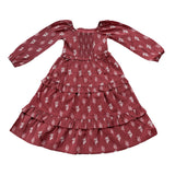 Girl's Long Sleeve Maxi Dress
